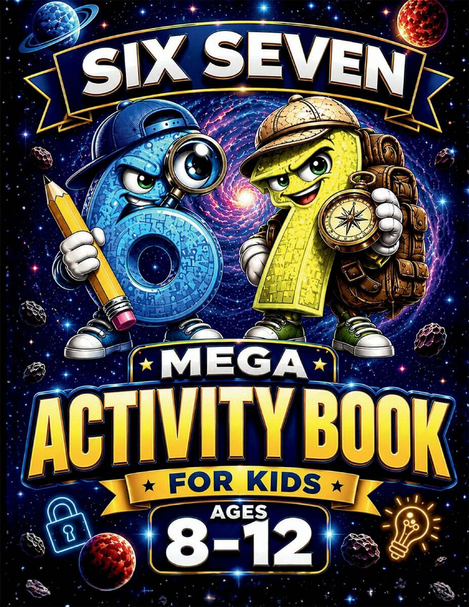 67 Six Seven Mega Activity Book for Kids Ages 8-12