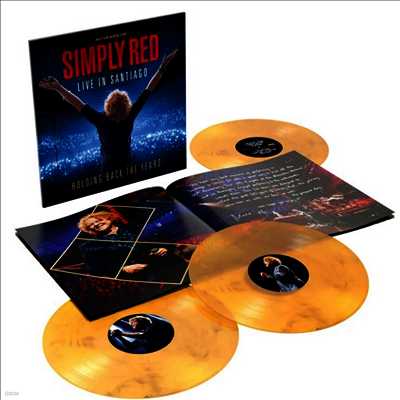 Simply Red — Holding Back The Years: Live In Santiago 앨범 커버