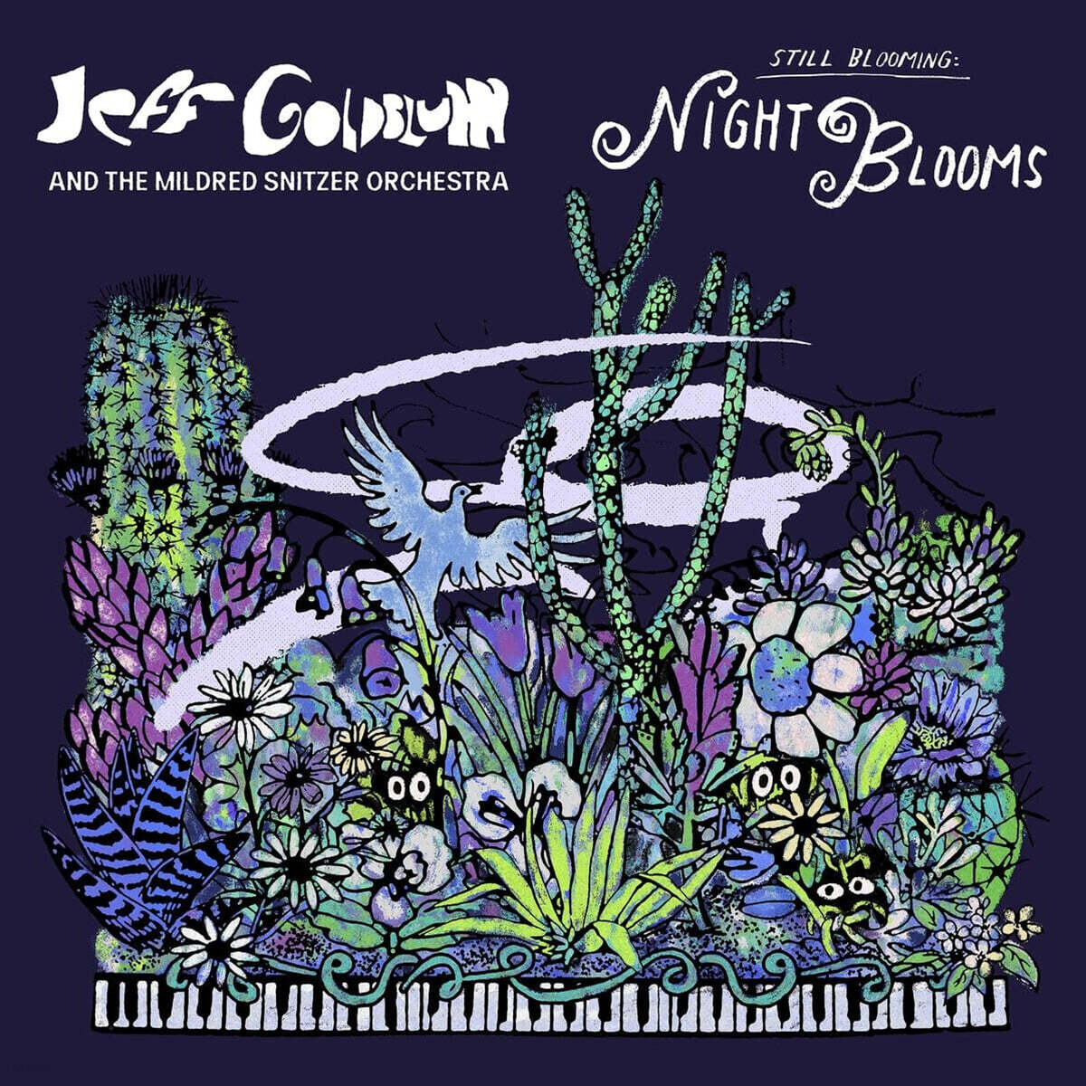 Jeff Goldblum & The Mildred Snitzer Orchestra (제프 골드블럼 & 밀드레드 스니처 오케스트라) - Night Blooms [LP]