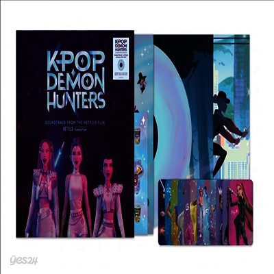 O.S.T. - KPop Demon Hunters (케이팝 데몬 헌터스) (Soundtrack From The Netflix Film)(1st Anniversary Edition)(Bonus Tracks)(Photo Card)(Sticker)(Ltd)(Colored LP)