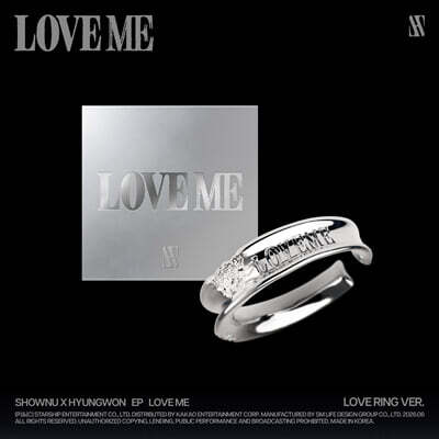 Shownu X Hyungwon (MONSTA X) - EP : LOVE ME [LOVE RING VER.]