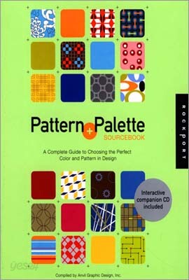 Pattern + Palette Sourcebook: A Complete Guide to Choosing the Perfect Color and Pattern in Design [With CD] (Paperback)