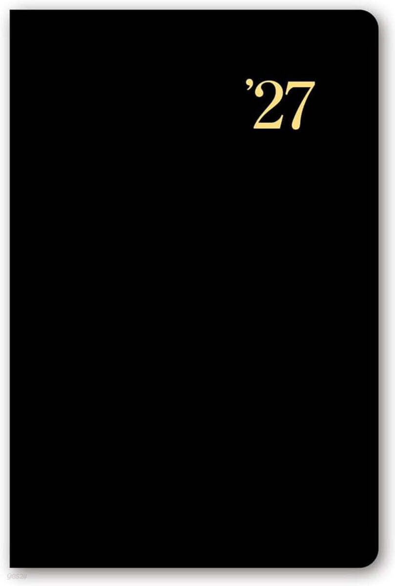 (예약도서) 能率 NOLTY 手帳 2027年 ウィークリー 能率手帳 1 黒 1211