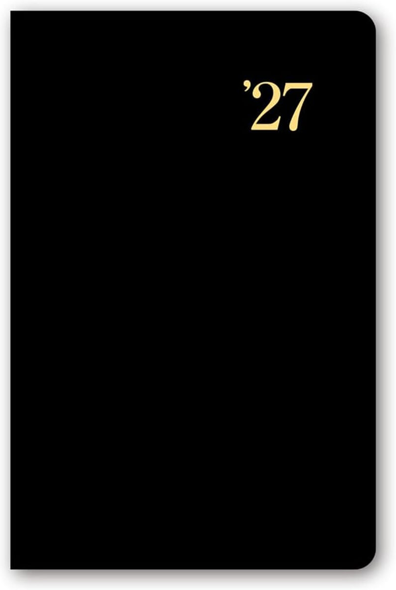 (예약도서) 能率 NOLTY 手帳 2027年 ウィークリー 能率手帳1 小型版 黒 1111