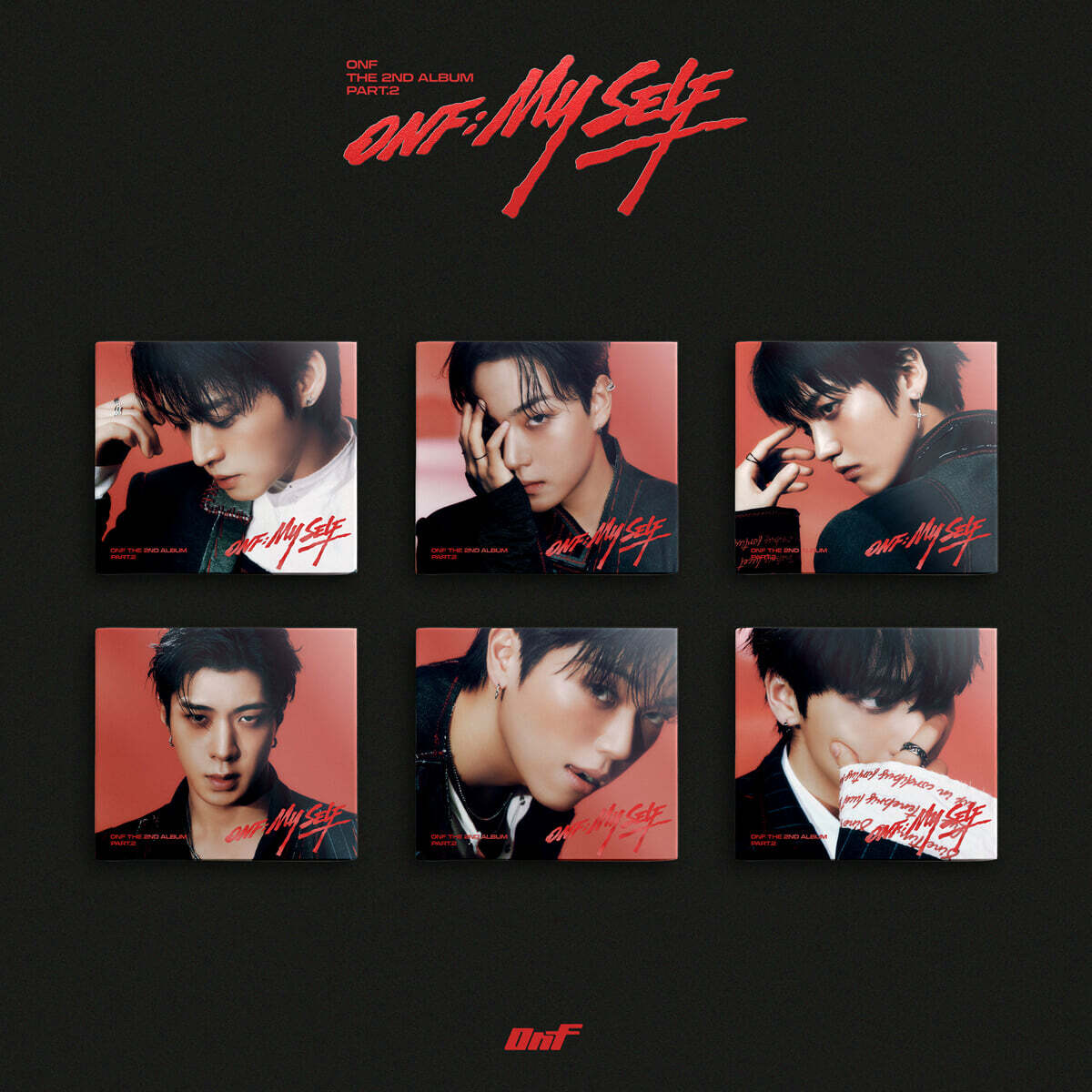 온앤오프 (ONF) - 2집 Part.2 [ONF:MY SELF][DIGIPACK Ver.][6종 SET]