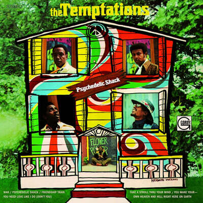 The Temptations — 12집 Psychedelic Shack 앨범 커버