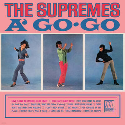 The Supremes — Supremes A´ Go-Go!! 앨범 커버