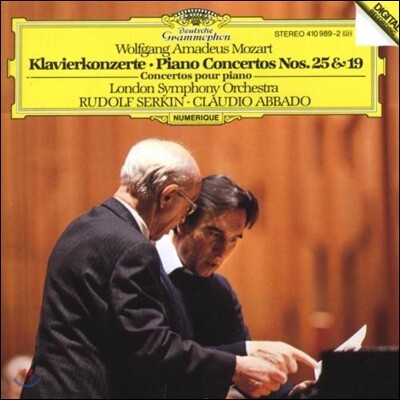 Rudolf Serkin 모차르트: 피아노 협주곡 25번 19번 (Mozart: Piano Concertos Nos.25 & 19)