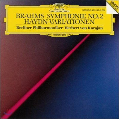 Herbert von Karajan 브람스: 교향곡 2번, 하이든 주제에 의한 변주곡 (Brahms: Symphony No. 2 in D major, Op. 73) 카라얀 