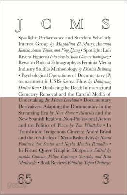 Journal of Cinema and Media Studies, Vol. 65, No. 3