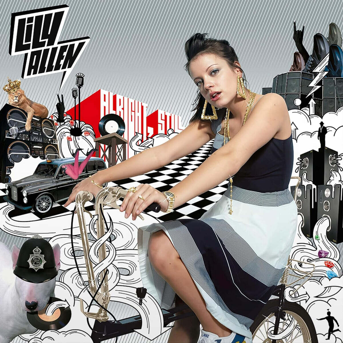 Lily Allen (릴리 알렌) - Alright, Still [크리스탈 클리어 컬러 LP]