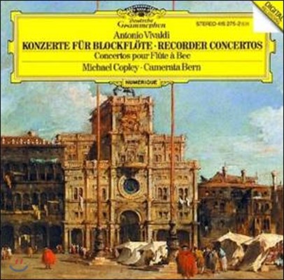 Michael Copley / Camerata Bern ߵ: ڴ ְ RV 441-445 (Vivaldi: Recorder Concertos)