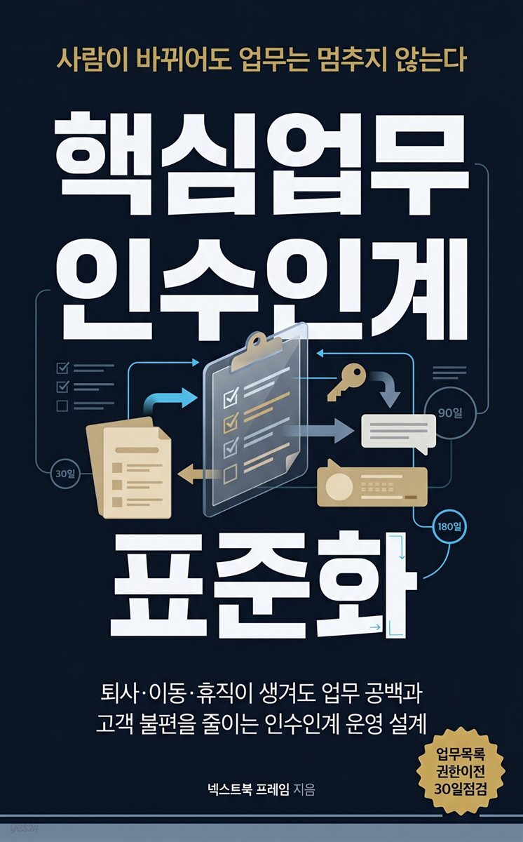 핵심업무 인수인계 표준화