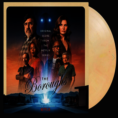John Paesano - The Boroughs (더 버로우즈) (Netflix Soundtrack)(Score)(Ltd)(180g)(yellow, white and red marbled vinyl)(LP)