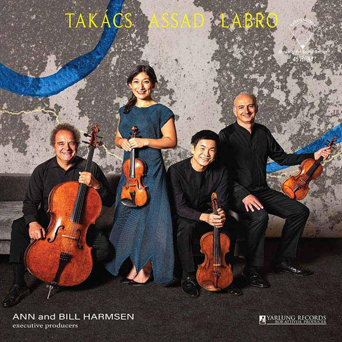 Takacs Quartet 아사드 외: ‘충돌’ 외 (Takacs Assad Labro) [LP]