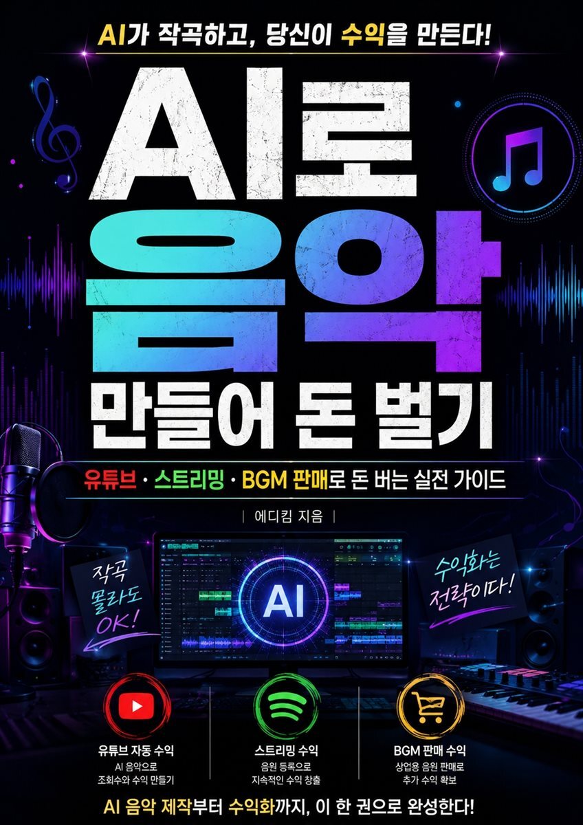 AI로 음악 만들어 돈벌기