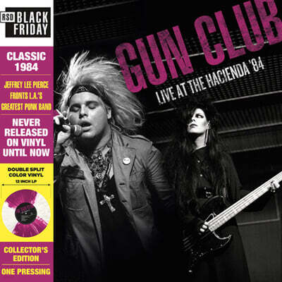 The Gun Club — Live At The Hacienda '84 앨범 커버