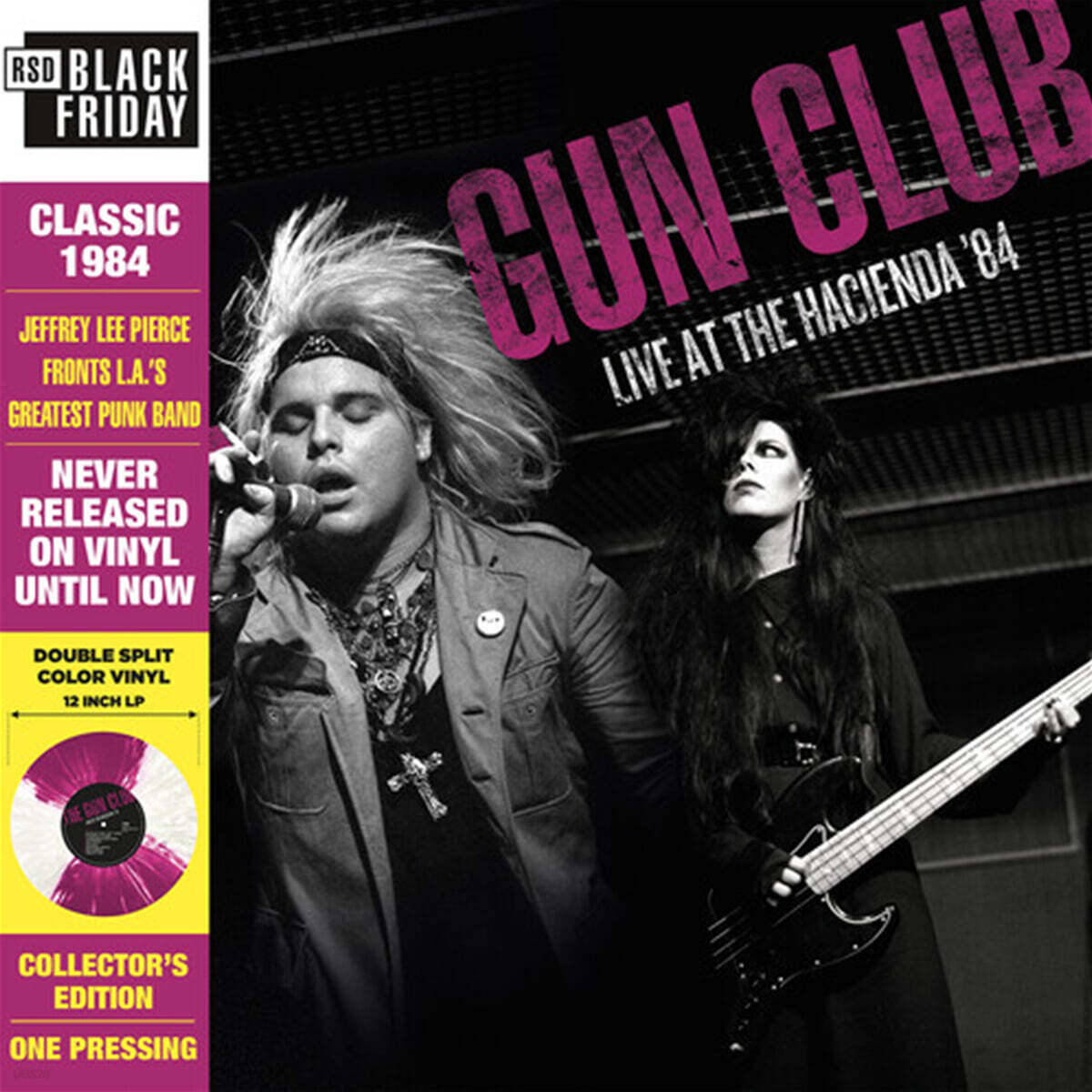The Gun Club (건 클럽) - Live At The Hacienda '84 [컬러 LP]