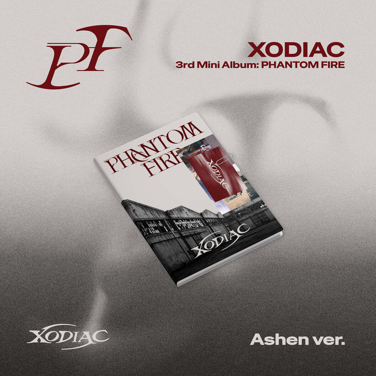 XODIAC (소디엑) - 미니앨범 3집 : PHANTOM FIRE [Ashen Ver.]