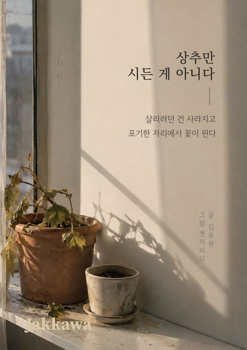 상추는 시든 게 아니다