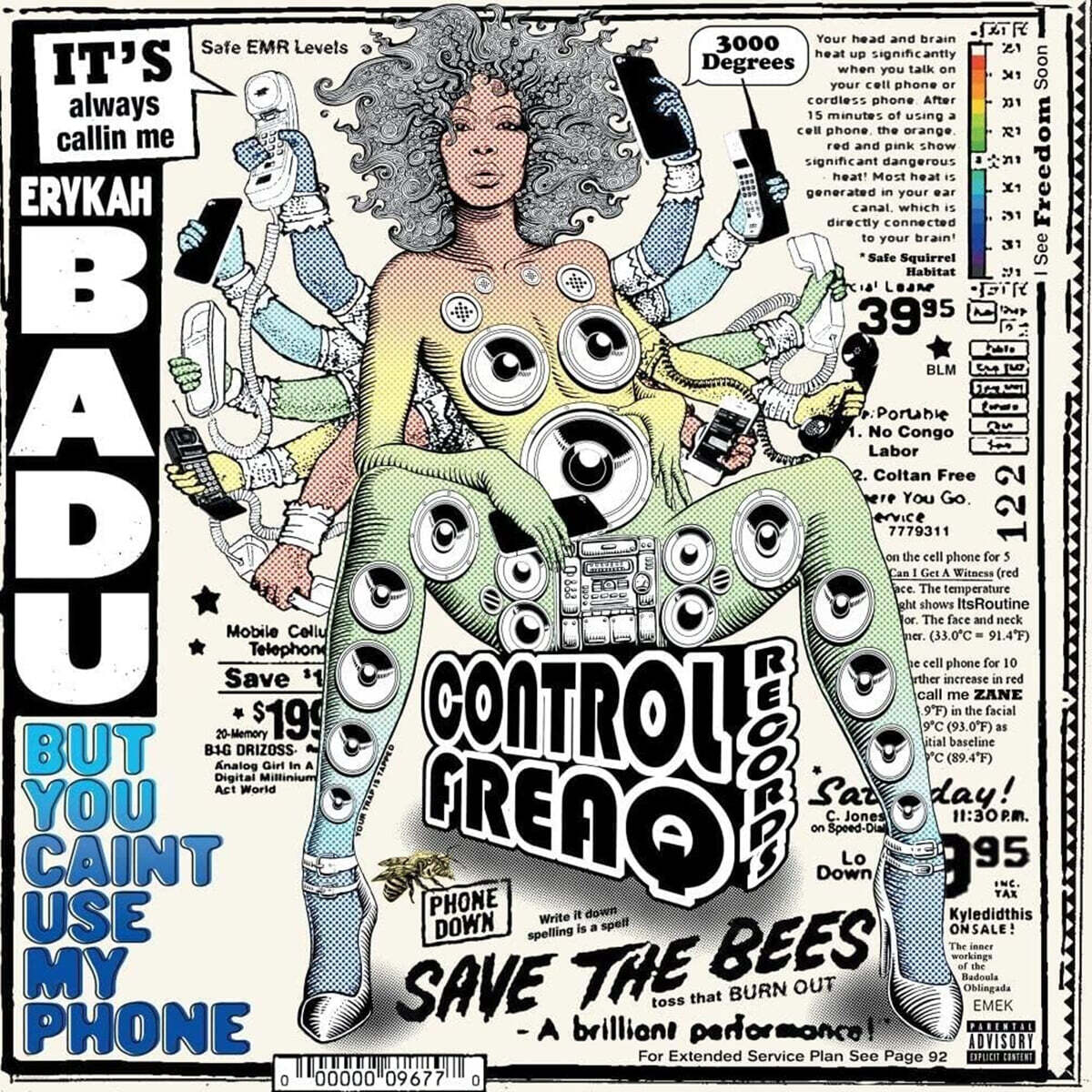 Erykah Badu (에리카 바두) - But You Caint Use My Phone [퍼플 컬러 LP]