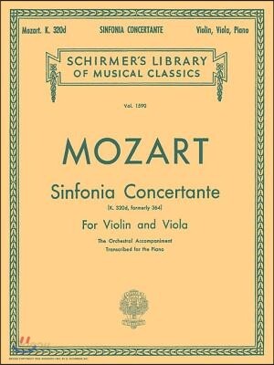 Sinfonia Concertante: Schirmer Library of Classics Volume 1590 Score and Parts