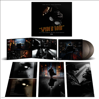 Kris Bowers & Michael Dean Parsons — Spider-Noir (스파이더 누아르) (Prime Original Series Soundtrack)(Poster) 앨범 커버