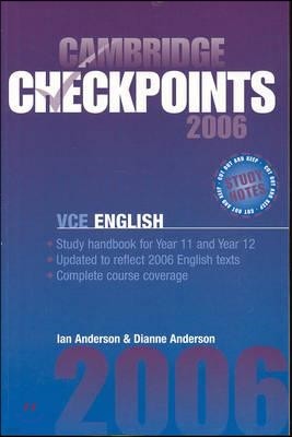 Cambridge Checkpoints Vce English 2006