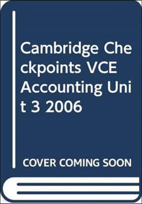 Cambridge Checkpoints Vce Accounting Unit 3 2006