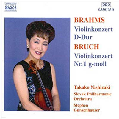 ,  : ̿ø ְ (Brahms, Bruch : Violin Concertos)(CD) - Takako Nishizaki