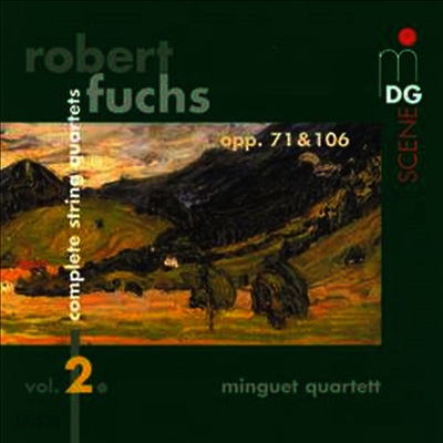 로베르트 푹스 : 현악 사중주 2집 (Robert Fuchs : Complete String Quartets Vol. 2)(CD) - Minguet Quartett