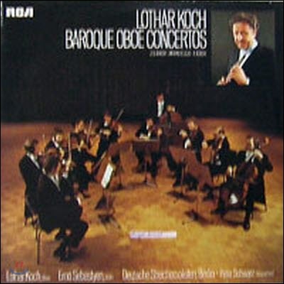 [߰] [LP] Lothar Koch Baroque Oboe Concertos / J.S Bach, Marcello, Fasch (/JRL 1-0414)