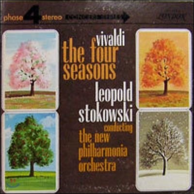 [߰] [LP] Leopold Stokowski - New Philharmonia Orch. /  Vivaldi : the Four Seasons (/SPC21015)