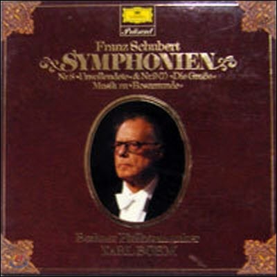 [߰] [LP] Karl Bohm - Berliner Philharmoniker / Schubert : Sumphonien Nr.9(7) & 8 (2LP,, 2725 502) -SW49