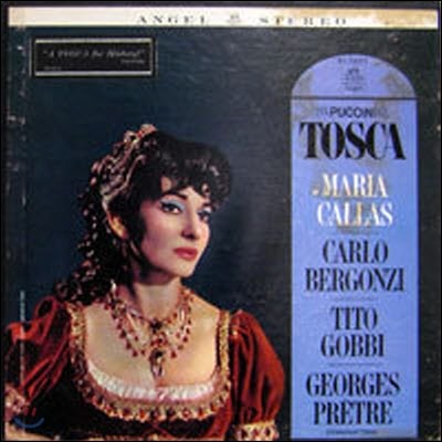 [߰] [LP] Maria Callas, Carlo Bergonzi, Tito Gobbi, Georges Pretre / Puccini: Tosca (2LP Box/,/SBL-3655)