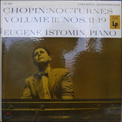 [߰] [LP] Eugene Istomin / Chopin : Nocturnes - Volume II, Nos.11-19 (/ml 5055)