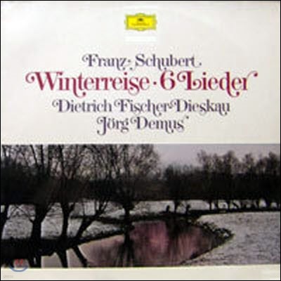 [߰] [LP] Dietrich Fischer-Dieskau Jorg Demus / Schubert : Winterreise D.911 Op.89, 6 Lieder (2LP,, 2726 058) - SW75