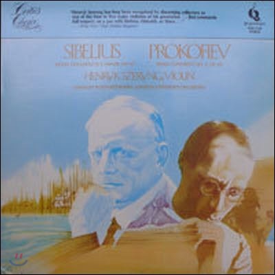 [߰] [LP] Henryk Szeryng, Gennady Rozhdestensky / Sivelius : Violin Concerto in D minor, Prokofiev : Violin Concerto No.2 (/pmc7150)