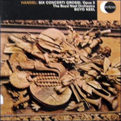[߰] [LP] Boyd Neel- The Boyd Neel Orch. /  Handel: Six Concerti Grossi, Op.3 (/ECS509)