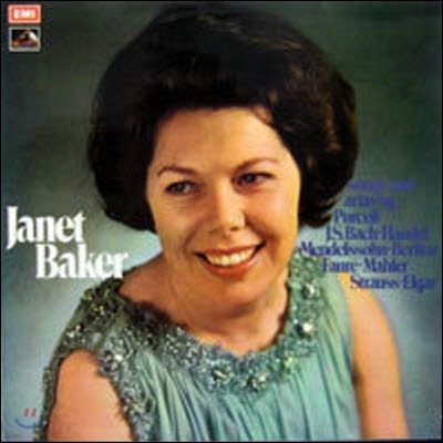 [߰] [LP] Janet Baker / Songs and Aias by Handdel, Mendelssohn, Berlioz, Faure, Mahler, Strauss, Elgar (/SEOM 8)