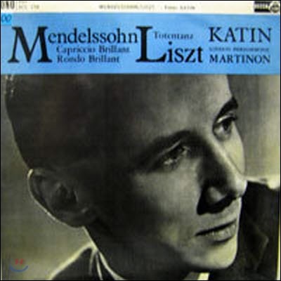 [߰] [LP]Jean Martinon - London Philharmonic Orch. / Mendelssohn, Listz (/ACL 156)