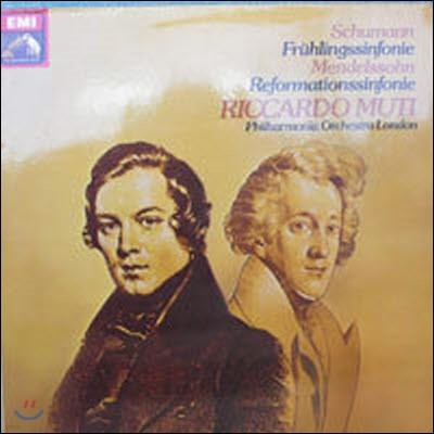 [߰] [LP] Riccardo Muti / Schumann : Fruhingssinfonie, Mendelssohn : Reformationssingonie (/06303640)