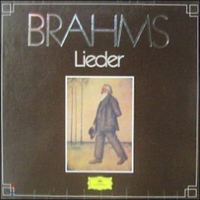 [߰] [LP] Jessye Norman, Dietrich Fischer-Dieskau, Daniel Barenboim / Brahms : Lieder (ϵڽ/10LP/rg1008)