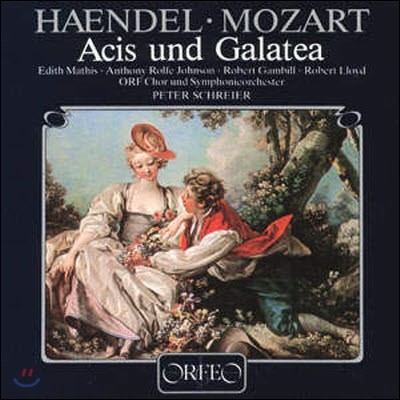 [LP] Edith Mathis, Peter Schreier / Handel : Acis Und Galatea (2LP//ϵڽ/̰)