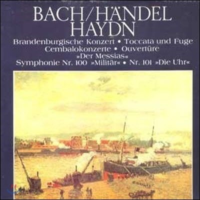[߰] [LP] V.A. / The Classic Library Of The Great Masters (Bach/Handel/Haydn)  (ϵڽ/6LP/srbk0165~0170)