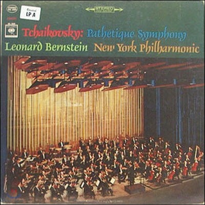 [߰] [LP] Leonard Bernstein / Tchaikovsky: Symphony No. 6  (/ms6689)