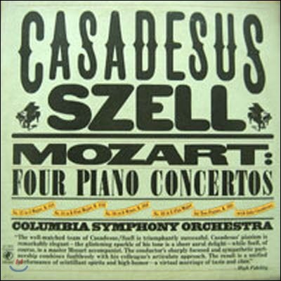 [LP] Robert Casadesus / Mozart : 4 Piano Concertos (/2LP/y234641)