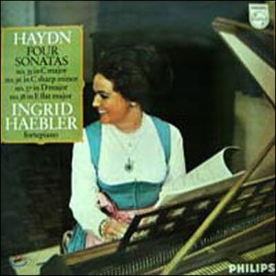 [중고] [LP] Ingrid Haebler / Haydn : Four Sonatas - No.35, 36, 37, 38 (sel100358)