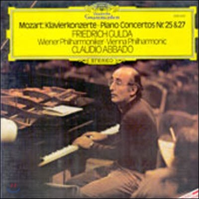 [߰] [LP] Friedrich Gulda, Claudio Abbado / Mozart : Piano Concerto No.25 & 27 (sel200316)