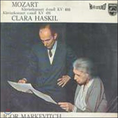 [중고] [LP] Clara Haskil, Igor Markevitch / Mozar t: Klavierkonzert D-Moll KV 466 & C-Moll KV 491 (sel100045)